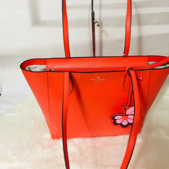 NWT Kate Spade Dana Large tamarillo Tote Bag - Picture 5 of 12